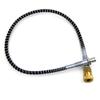 UP100 M10x1 Thread Long High Pressure Nylon Hose for PCP Air Pump Accessories Pneumatics of Car Bicycle Motorcycle Bike Tyre Wheel Spare Parts (50cm Hose+1 Connector) view 2