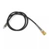 UP100 M10x1 Thread Long High Pressure Nylon Hose for PCP Air Pump Accessories Pneumatics of Car Bicycle Motorcycle Bike Tyre Wheel Spare Parts (100cm Hose+1 Connector) view 1