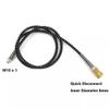 UP100 M10x1 Thread Long High Pressure Nylon Hose for PCP Air Pump Accessories Pneumatics of Car Bicycle Motorcycle Bike Tyre Wheel Spare Parts (100cm Hose+1 Connector) view 2