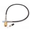 UP100 M10x1 Thread Long High Pressure Nylon Hose for PCP Air Pump Accessories Pneumatics of Car Bicycle Motorcycle Bike Tyre Wheel Spare Parts (50cm Hose+ 1 Set Connector) view 1