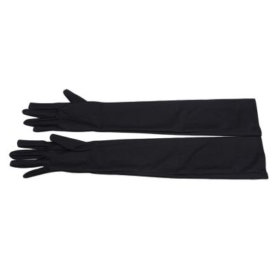 JUNYY Women Long Driving Cycling Gloves Outdoor Sports Non Slip Uv Sun Protection Full Finger Gloves Elbow Length Gloves(Black)