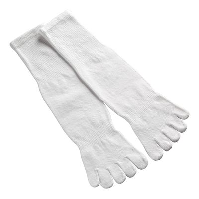 Easy Comforts Toe Socks, White, LG