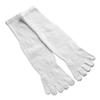 Easy Comforts Toe Socks, White, LG view 1