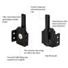 Bomeek 2 Pieces Universal Right & Left Hand Extended Magnetic Pocket Clip Fits 9mm/.40 S&W and.357 Sig Double & Single Stack for Extended Mag-azine or Deeper Concealment Carry view 3