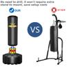 Punching Bag with Stand Adult, Freestanding Punching Bag 70''-205lbs Heavy Bag with Stand, Kickboxing Bag for Adult Youth Kids Heavy Punching Bag for Home Office Gym view 3