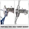 GSE Games & Sports Expert Protable Disc Golf Basket, 12-Chain Metal Practice Disc Golf Target with Carrying Bag, for Outdoor, Yard, Backyard, Park Training & Games(Blue) view 3