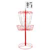 GSE Games & Sports Expert Protable Disc Golf Basket, 12-Chain Metal Practice Disc Golf Target with Carrying Bag, for Outdoor, Yard, Backyard, Park Training & Games(Red) view 1