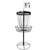 GSE Games & Sports Expert Professional Protable Disc Golf Basket, 24-Chain Metal Practice Disc Golf Target with Carrying Bag, for Outdoor, Yard, Backyard, Park Training & Games(Black) view 1