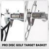 GSE Games & Sports Expert Professional Protable Disc Golf Basket, 24-Chain Metal Practice Disc Golf Target with Carrying Bag, for Outdoor, Yard, Backyard, Park Training & Games(Black) view 3