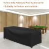 CHINCHILLA 7/8/9 ft Pool Table Cover, Waterproof Sunscreen Billiard Cover Polyester Fabricfor Snooker Billiard Table Cover (8ft) view 3