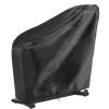 Rilime Folding Exercise Bike Cover,Stationary Bike Cover (Black, 54"L x 24.8"W x 54"H) view 1