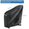 Rilime Folding Exercise Bike Cover,Stationary Bike Cover (Black, 54"L x 24.8"W x 54"H) view 2