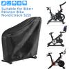 Rilime Folding Exercise Bike Cover,Stationary Bike Cover (Black, 54"L x 24.8"W x 54"H) view 3