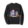 Christmas for men women kids, Santa ELF Hippogriff Sweatshirt view 1