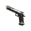 1911 Metal Airsoft Pistol High FPS WETECH Hi-Capa T-Rex Competition Gas Blowback Airsoft Pistol Green Gas Airsoft Pistol- Two Tone/Silver -WE-Tech view 4