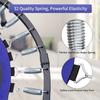 ZENOVA 40" Mini Trampoline, Rebounder Trampoline for Adults Fitness Trampoline with Adjustable Bar Rebounder Trampoline Indoor Jumping Workouts view 3