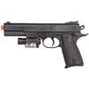 UK P24 Airsoft Spring Handgun w/Laser (Color: Black) view 1