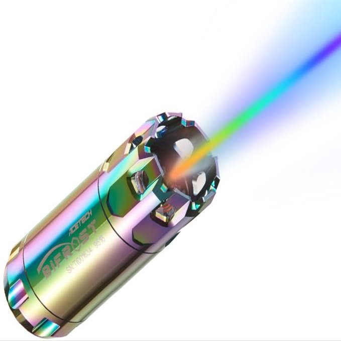 Lancer Tactical w/Ace X Tech Special Edition Heat Gradation Color Scheme Bifrost Tracer Unit with Multi Color RGB Rainbow Flame Effect