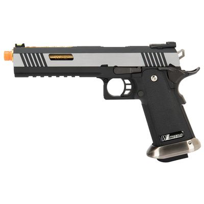 Hi-Capa T-Rex Competition Gas Blowback Airsoft Pistol - (T-Rex Style Gold)