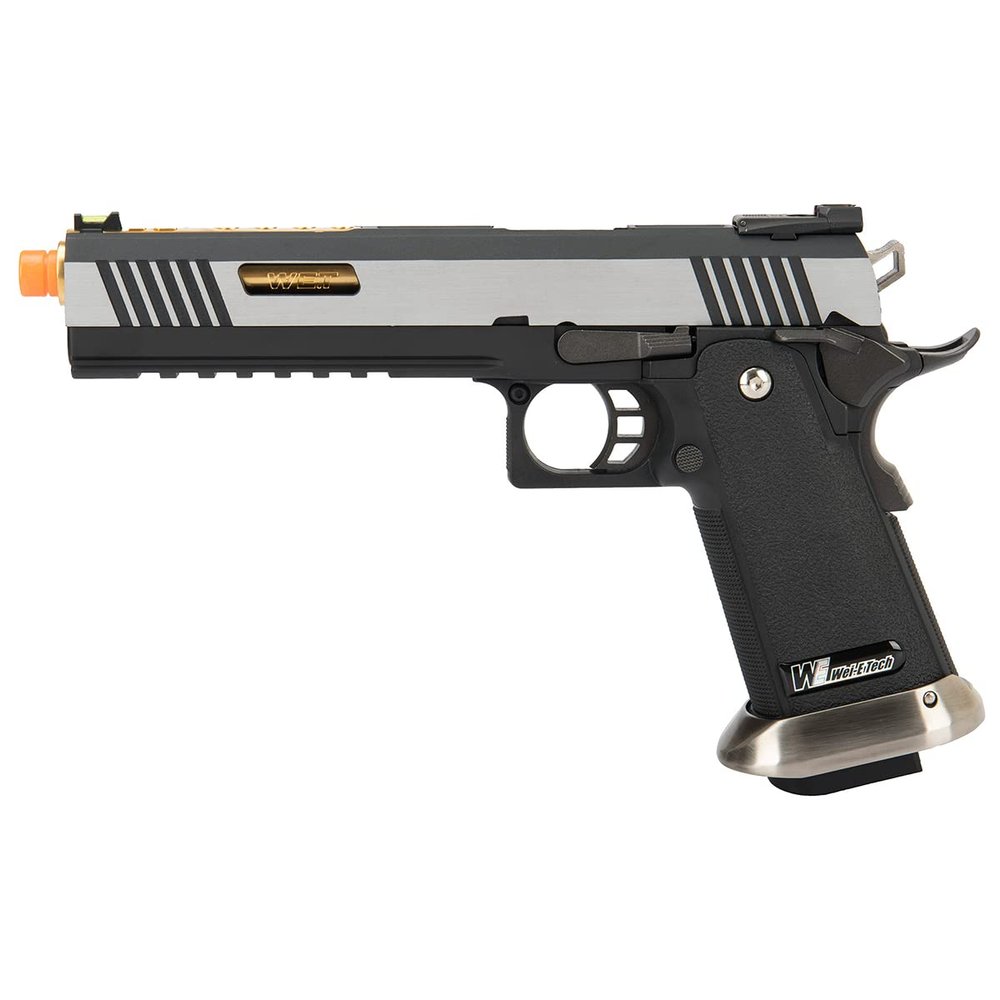 Hi-Capa T-Rex Competition Gas Blowback Airsoft Pistol - (T-Rex Style Gold)