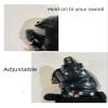 ASAki Hema Fencing Gloves with Protective case,Steel Sword Sparring Protective Gear,Multiple Adjustable. (M) view 4