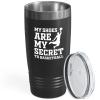 Basketball Black Edition Viking Tumbler 20oz - My Shoes Are My Secret - Sport Lovers Center Playmaker Guard Player Powerful Hoop Net Score Hobby view 1