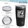Basketball Black Edition Viking Tumbler 20oz - My Shoes Are My Secret - Sport Lovers Center Playmaker Guard Player Powerful Hoop Net Score Hobby view 3