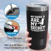 Basketball Black Edition Viking Tumbler 20oz - My Shoes Are My Secret - Sport Lovers Center Playmaker Guard Player Powerful Hoop Net Score Hobby view 4