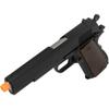 Original 1911 Design Gen. 2 Full Metal Gas Blowback Airsoft Pistol - Black - WE Tech view 3