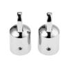2Pcs Boat Bimini Top Fitting Deck Hinge Slide Cap Pipe Eye End Cap External Eye End Canopy Tube Boat Accessories (1.25" 32.4mm) view 2