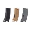 Lancer Tactical Airsoft M4 M16 Series Polymer 130 Round Transparent Window High Speed Mid-Cap Airsoft Magazine -Pack of Three (BlackTanGray) view 1