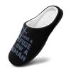 WEEDKEYCAT Lineman Save A Fuse - Blow A Lineman Mens Comfy Slipper Memory Foam Adult Indoor Shoes Slip On Cotton view 2