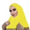 AIBEARTY Women Fashion Instant Muslim Turban Hijab with Snap Fastener Breathable Headscarf Bonnet Cap Turban Hat Shawl view 4