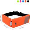 Feilx Running Belt Fanny Pack,Waist Pack Bag,Reflective Runners Belt Jogging Pocket Belt for Jogging Hiking (Color : Green, Size : 6 * 15 * 25CM) view 2