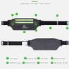 Sxdthy Slim Running Belt Fanny Pack,Waist Pack Bag,Reflective Runners Belt Jogging Pocket Belt for Walking Cycling. (Color : Black, Size : 13 * 35CM) view 2