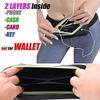 Feilx Crossbody Fanny Pack with Zipper Pockets,Traveling Running Casual Hands-Free Wallets Waist Pack Phone Bag for Jogging Hiking (Color : Black, Size : 27 * 12cm) view 4