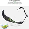 XIXIDIAN Slim Running Belt Fanny Pack,Waist Pack Bag,Reflective Runners Belt Jogging Pocket Belt for Day Gift (Color : Black, Size : 13 * 35CM) view 4