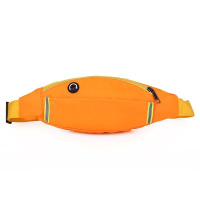 XIXIDIAN Running Belt Fanny Pack,Waist Pack Bag,Reflective Runners Belt Jogging Pocket Belt for Day Gift (Color : Orange, Size : 29 * 12CM)