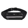 XIXIDIAN Slim Running Belt Fanny Pack,Waist Pack Bag,Reflective Runners Belt Jogging Pocket Belt for Day Gift (Color : Black, Size : 10 * 21 * 10CM) view 1