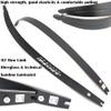 ZSHJGJR 66" ILF Limbs Recurve Bow Takedown Bow Set Target & Hunting Bow 20-40 lbs with Aluminium Bow Riser Right Hand for Archery (20lbs, Black) view 3