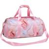Dance Bag for Girls Teens Gym Gymnastic Bags Travel Bags for Weekender Sleepover Overnight Bag with Shoe Compartment and Wet Pocket view 1