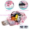 Dance Bag for Girls Teens Gym Gymnastic Bags Travel Bags for Weekender Sleepover Overnight Bag with Shoe Compartment and Wet Pocket view 4