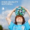HyDren 2 Pcs Soccer Balls with Pump Official Size Soccer Ball for Game Training Indoor Outdoor Sport Gift for Child Youth Adult Back to School(Stripe Style,Size 4) view 4