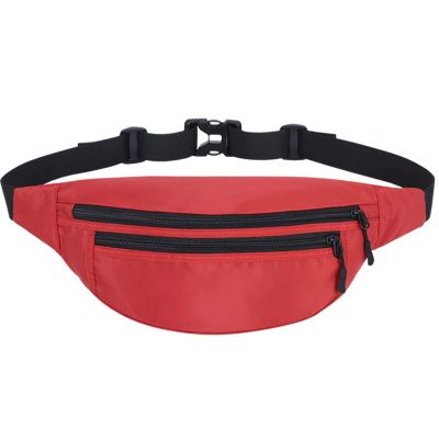 XIXIDIAN Large Crossbody Fanny Pack,Gifts for Enjoy Sports Festival Workout Traveling Running Casual Hands-Free Wallets Waist Pack Phone Bag for Day Gift (Color : Red, Size : 17 * 5 * 16CM)