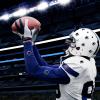 Leinuosen 200 Pcs Football Helmet Stickers Baseball, 1-1/8" Clear Black view 2