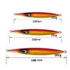 kkekos Glow Fishing Jig Saltwater Fishing Speed Jig Heavy Knife Jig (Rainbow,9.2oz-260g) view 2