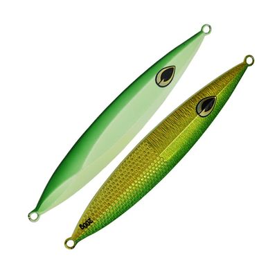 kkekos Glow Fishing Jig Saltwater Fishing Speed Jig Heavy Knife Jig (LightGreen,9.2oz-260g)