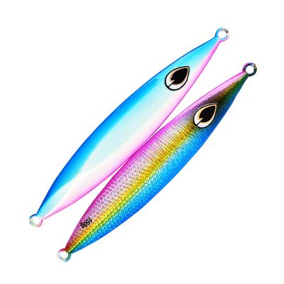 kkekos Glow Fishing Jig Saltwater Fishing Speed Jig Heavy Knife Jig (BluePink,11.3oz-320g)