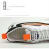Bestgift Men's Orange 9 Casual Running Low-top Breathable Single Shoes view 4