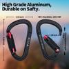 FVW 10 Pack Heavy Duty Climbing Carabiners, 25KN UIAA Certified Auto Locking Climbing Clips for Hammocks, Swing, Locking Dog Leash and Harness, Camping, Hiking & Utility (Black*5&Orange*5) view 3